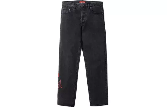 Джинсы Thrasher x Supreme, черный