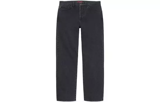 Высшие джинсы унисекс Supreme, цвет Black