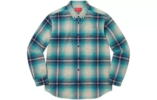 Рубашка Supreme Shadow Plaid, синий