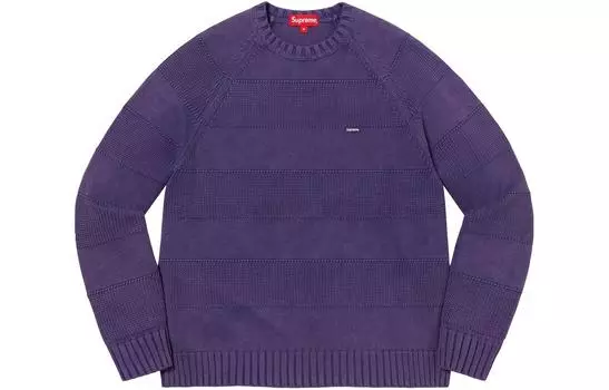 Свитер Supreme Small Box Stripe, бежевый