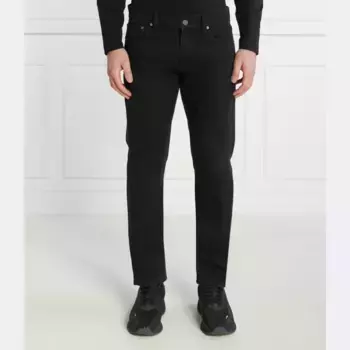 Выстиранные черные джинсы узкого кроя Calvin Klein, черный
