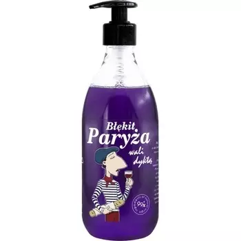 Выстрелы! Гель для мытья тела и рук Paris Blue 500 мл Laq