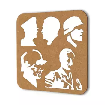 Вывеска Трафарет 05, Syndrome Stencils - Sign