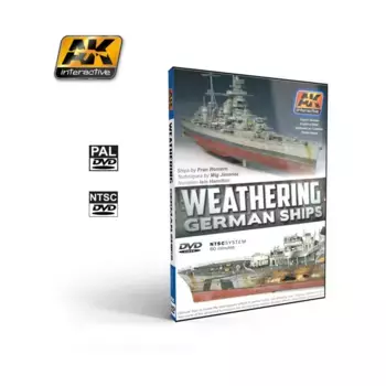 Выветривание немецких кораблей, Modelling & Painting DVDs (AK-Interactive)