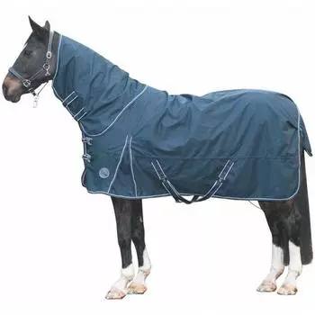 Попона HKM 600D Starter с флисом, темно-синий