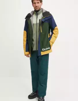 Вызывающая куртка DC, зеленый