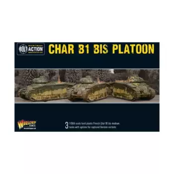Взвод Char B1 BIS, Bolt Action - French (28mm)