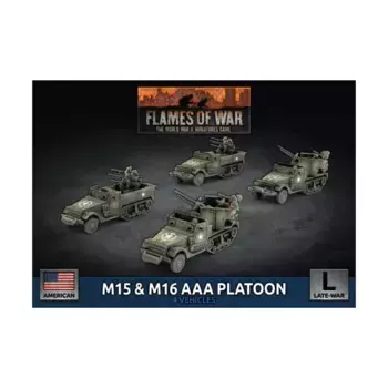 Взвод M15 и M16 AAA, Flames of War - WWII - United States - Tanks (4th Edition)