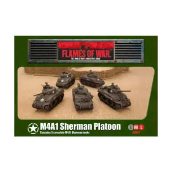 Взвод M4A1 Шерман, Flames of War - WWII - United States - Box Sets & Miscellaneous