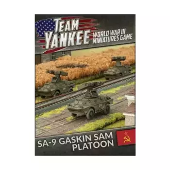 Взвод ЗРК SA-9 Гаскин, Team Yankee - World War III - Soviet Army (1:100)