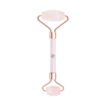 W7 Facial Roller Rose Quartz массажер для лица из розового кварца, 1 шт.