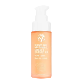 W7 Luminous Skin осветляющая сыворотка с витамином С, скваланом и гиалуроновой кислотой, 30 мл