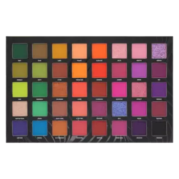 W7 Mardi Gras палитра прессованных пигментов, 36 г