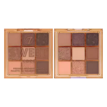 W7 Sweet Coco палитра прессованных пигментов Coco для век, 8,1 г