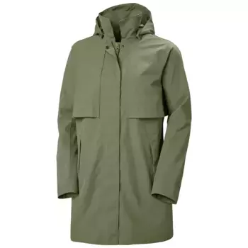W Lilia Rain Coat Helly Hansen женская куртка, зеленый
