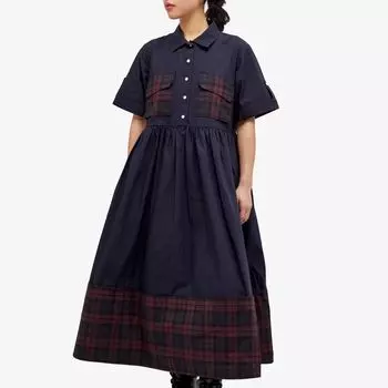 W'Menswear Женская одежда Платье-туника для рыбалки, синий