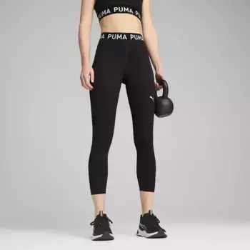 W PUMA STRONG COLORBLOCK ЖЕНСКИЕ ОБТЯГИВАЮЩИЕ ЖЕНСКИЕ ЛЕГГИНСЫ - HW FL Puma, чёрный