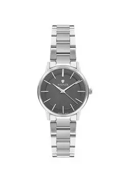 Wa.11185-А стальные женские наручные часы Wainer, серый