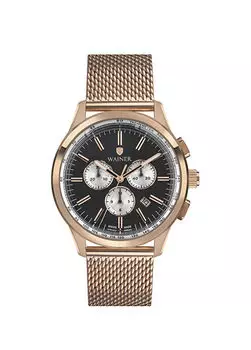 Wa.12340-B стальные мужские наручные часы Wainer, розовый