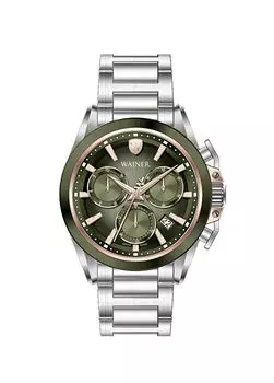 Wa.16100-A стальные мужские наручные часы Wainer, серый
