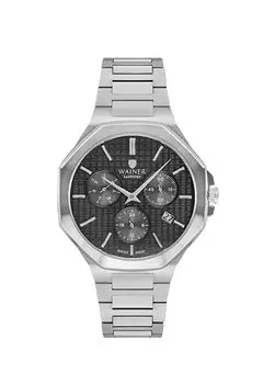 Wa.19687-C стальные мужские наручные часы Wainer, серый