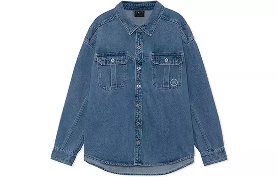 Wade Collection Джинсовая куртка мужская джинсовая синяя Lining, темно-синий