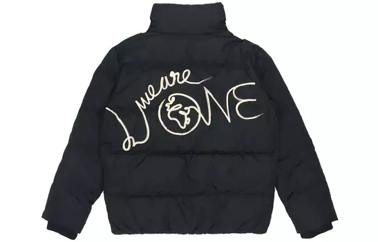 Wade Collection Пуховик мужской черный Lining, черный