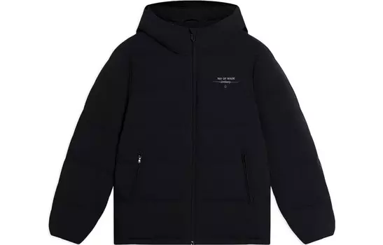 Wade Collection Пуховик мужской черный Lining, черный