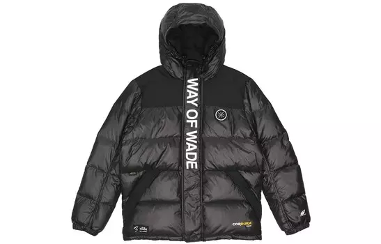 Wade Collection Пуховик мужской черный Lining, черный