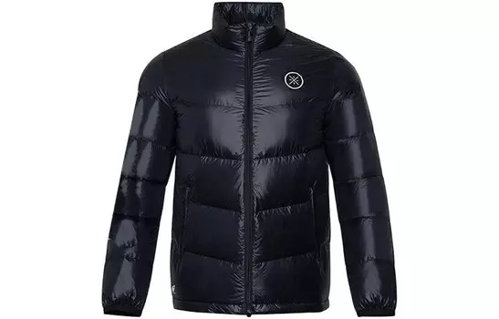 Wade Collection Пуховик мужской черный Lining, черный