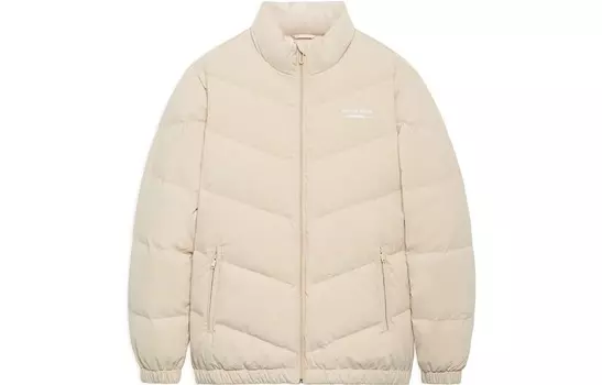 Wade Collection Пуховик мужской коричневый Lining, коричневый