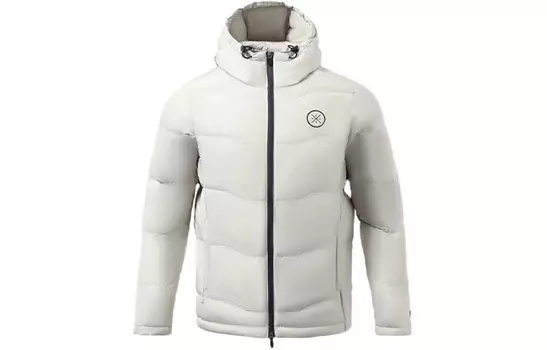 Wade Collection Пуховик мужской желтый/серый Lining, желтый/серый