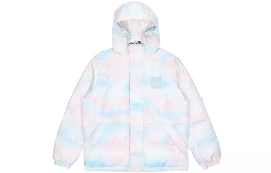 Wade Collection Пуховик унисекс Off White Lining, кремовый