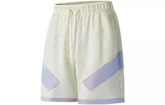 Wade Collection Спортивные шорты Мужские Кремово-Белые Lining, кремовый/белый