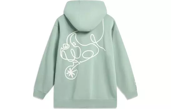 Wade Collection Толстовка унисекс зеленая Lining, зеленый