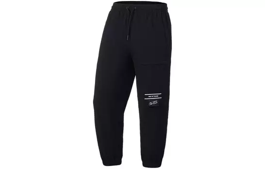 Wade Collection Трикотажные спортивные штаны мужские черные Lining, черный