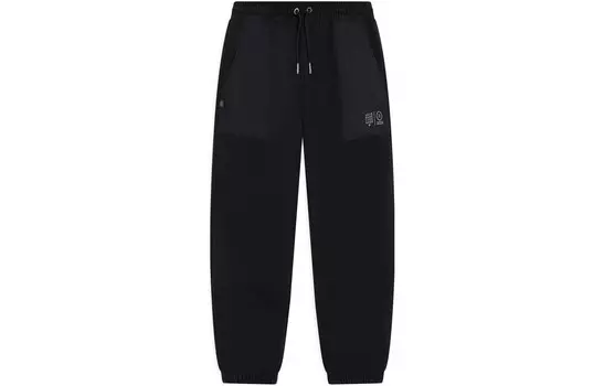 Wade Collection Трикотажные спортивные штаны мужские черные Lining, черный