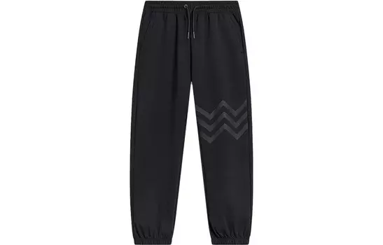 Wade Collection Трикотажные спортивные штаны мужские черные Lining, черный