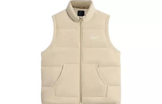 Wade Collection Жилет мужской, белый Lining, кремовый