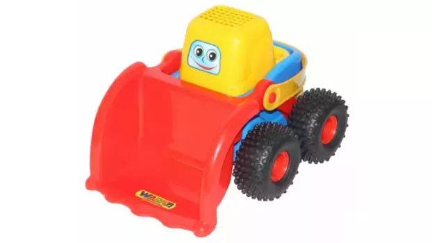 Wader Фронтальный погрузчик Sunnyland с резиновыми шинами 53855