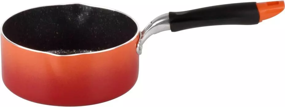 Wahei freiz RB-1732 Кастрюля Ёкури, 16см, красный x оранжевый, Red X Orange