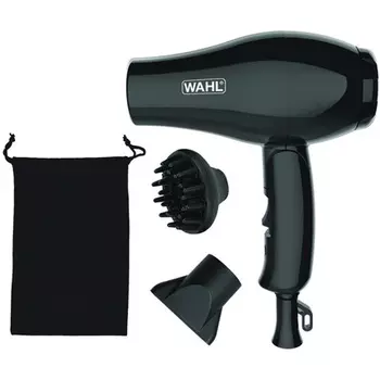 Wahl 3402-0470 1000 Вт Черный фен с петлей для подвешивания