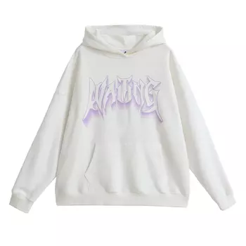 WAITINGWAVE Толстовка унисекс, Бургундия