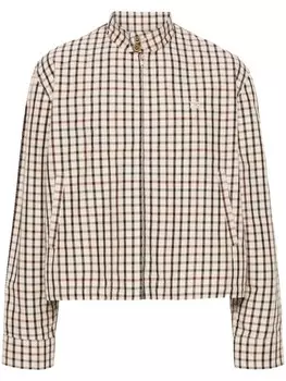 Wales Bonner куртка-рубашка Path Harrington, нейтральный цвет