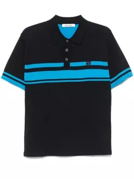 Wales Bonner рубашка поло Dawn, синий