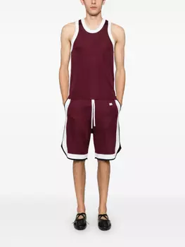 Wales Bonner шорты Rio, красный