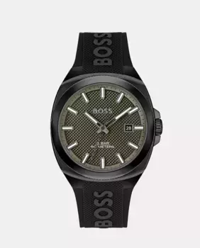 Walker 1514140 черные силиконовые мужские часы Boss