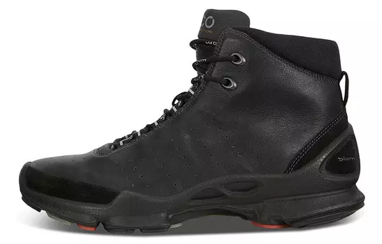 Walking C Men"s Casual Men High-top Black Ecco