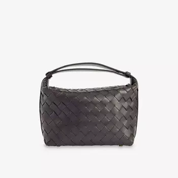 Wallace мини кожаная сумка через плечо Bottega Veneta, золотой