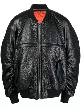 Walter Van Beirendonck Cercle bomber jacket, черный